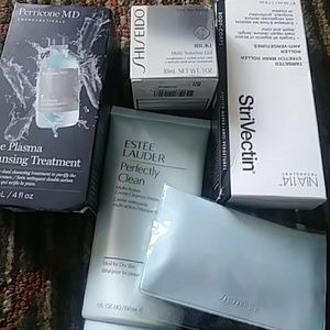 5pc Shiseido Estee Lauder Perricone MD StriVectin